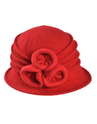 Three Little Flowers Woolly Hat