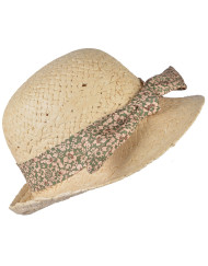 Round Ribbon Straw Hat wholesale price discount
