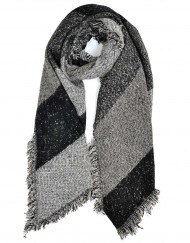 Colour Block Winter Scarf