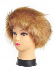 Faux Raccoon Fur Headband