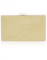 Plain Shining Rectangle Clutch Bag