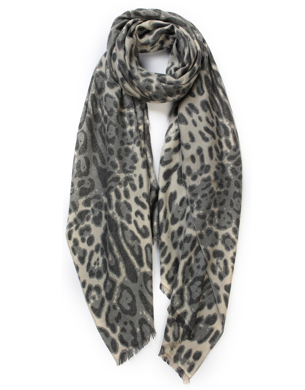 Print Leopard-print cashmere-blend scarf | Etro | MATCHESFASHION US