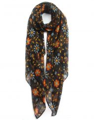 Colourful Little Daisy Print Scarf
