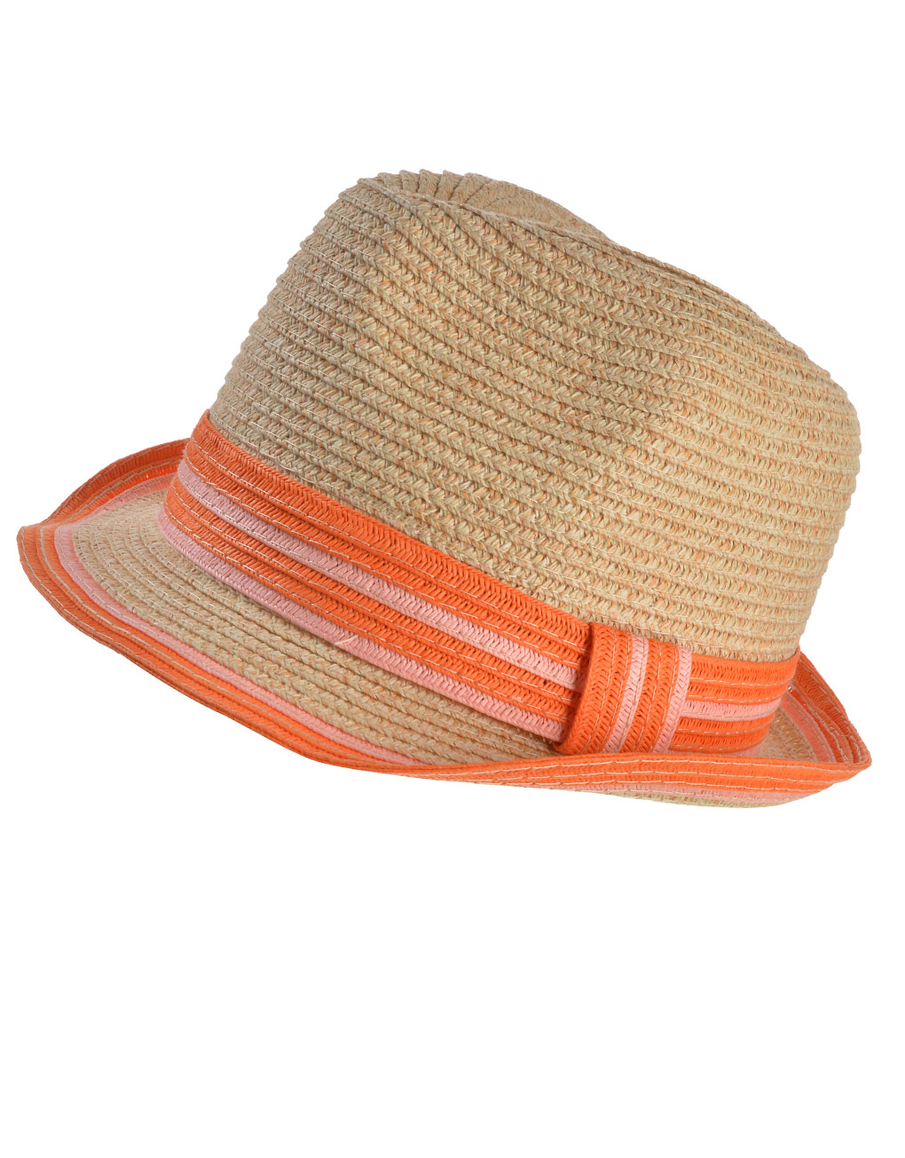 Ribbon Straw Fedora Hat Wholesale Price 
