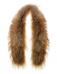 real fur collar