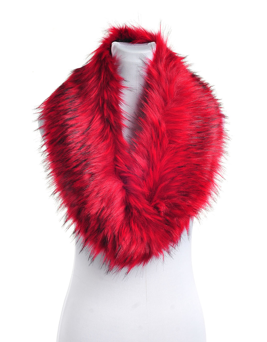 Faux Raccoon Fur Collar Wholesale Price & Discount