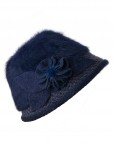 Soft Fury Flower Woolly Hat