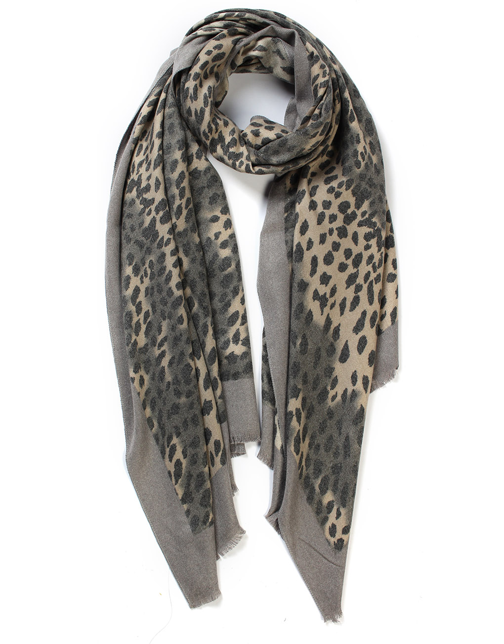 Marks & Spencer Cashmere Leopard Print Scarf AED 475.00