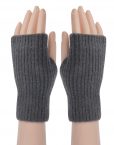Plain Knitted Fingerless Glove