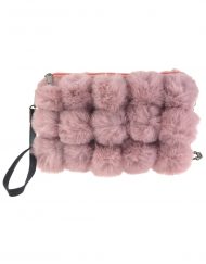 Fluffy Pompoms Fur Bag