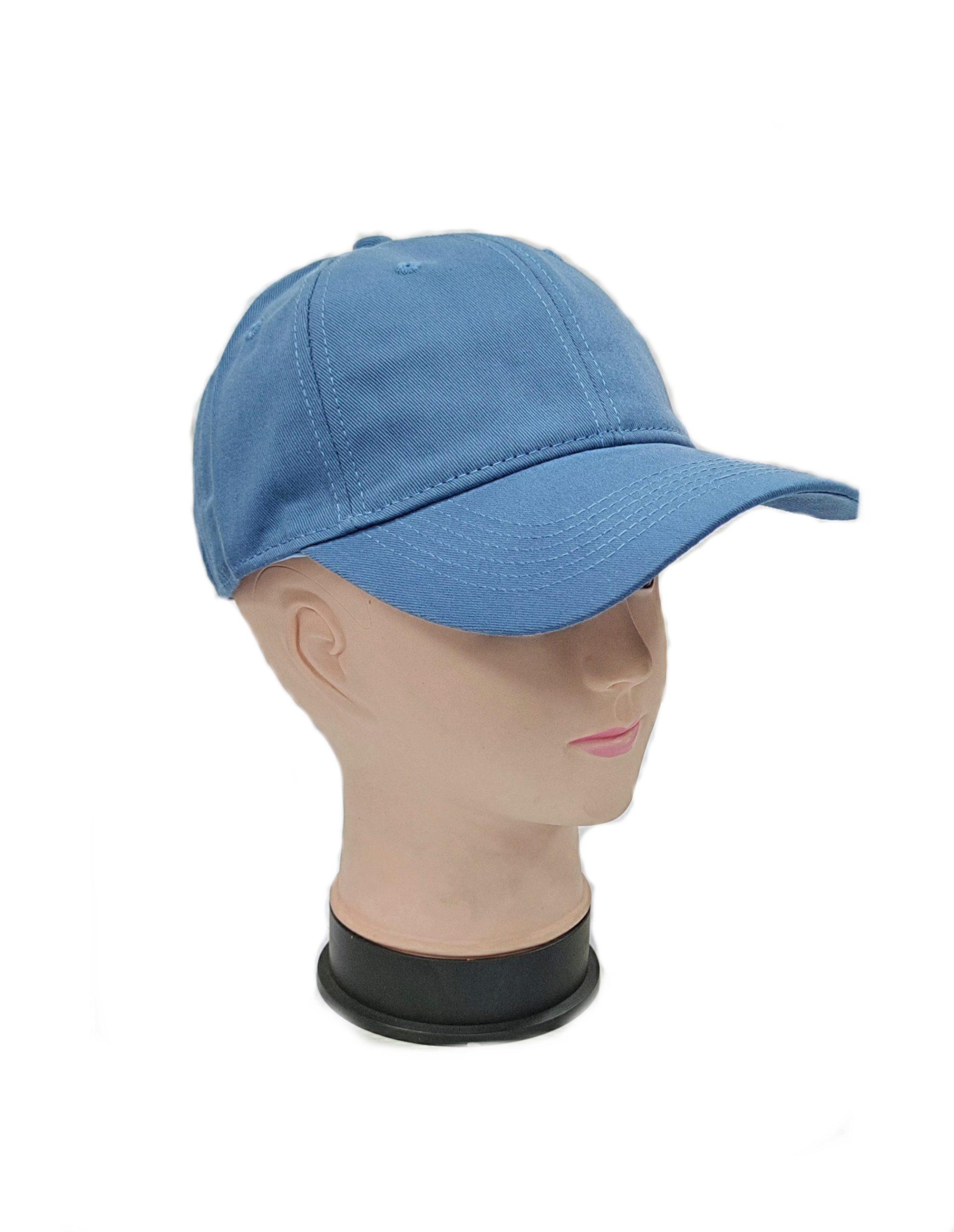 Cotton Blend Plain Baseball Cap Wholesale Price